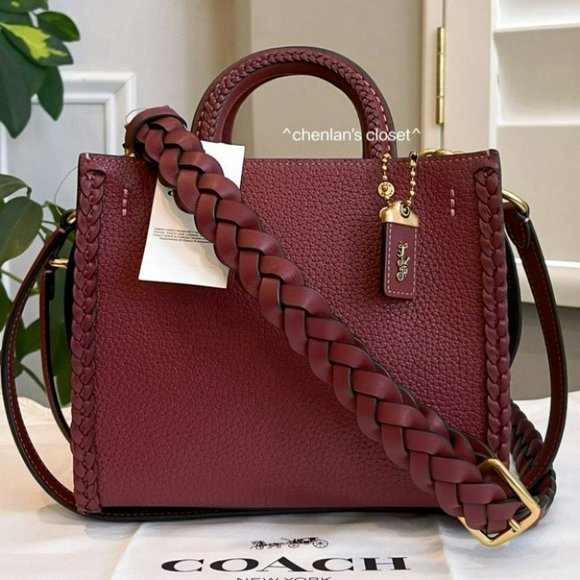 Coach Handbags - 🔥NeW! Coach Rogue Braided 20